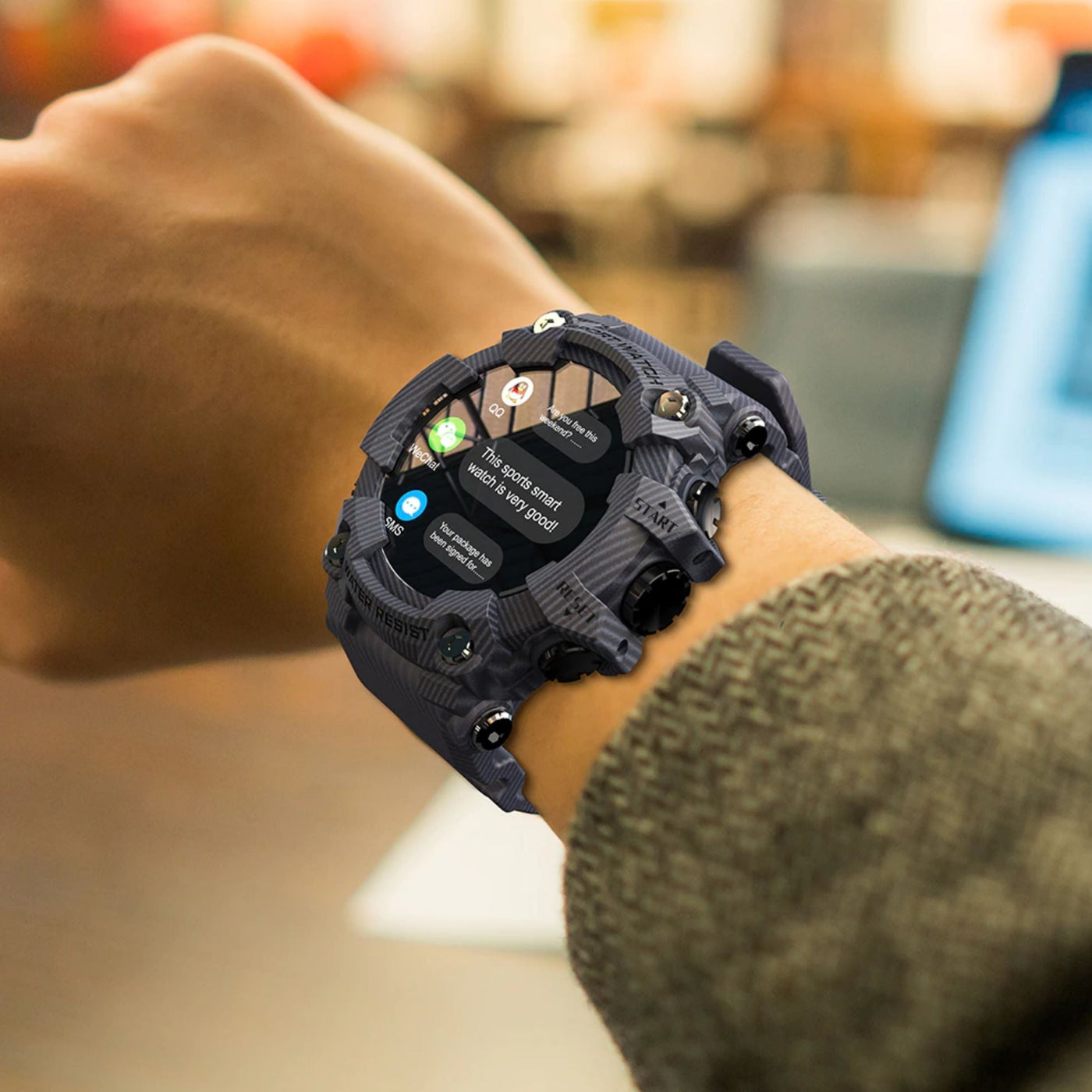 Atlas smartwatch voor militair gebruik