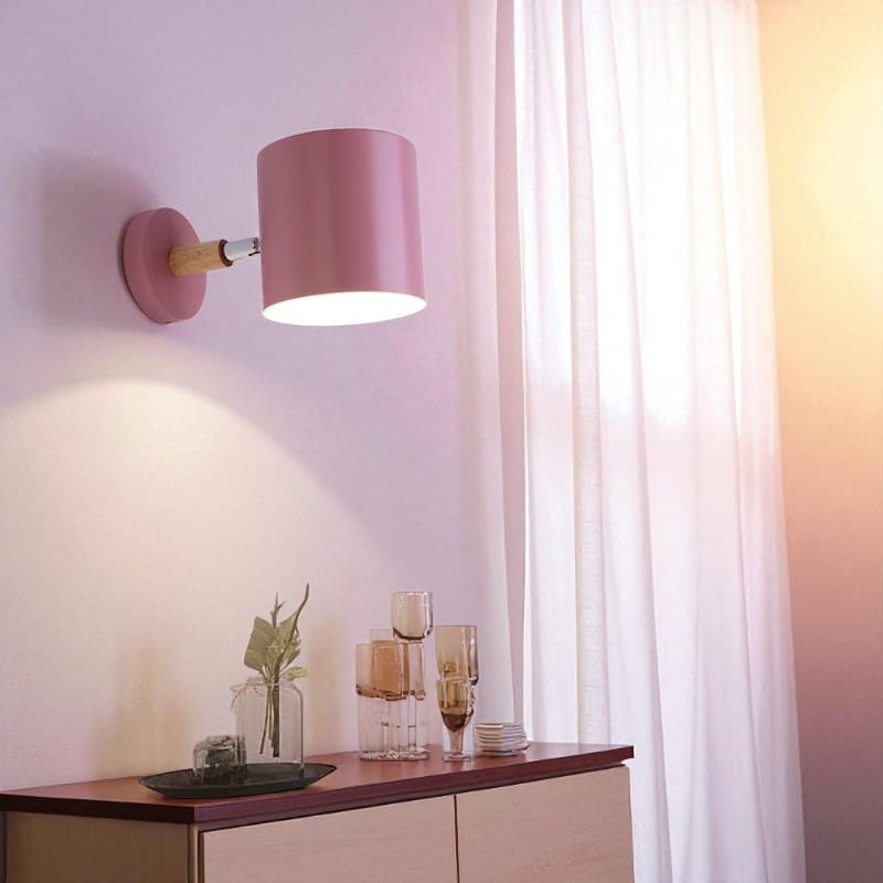 Novane – Adjustable Wood Metal Wall Sconce Lamp