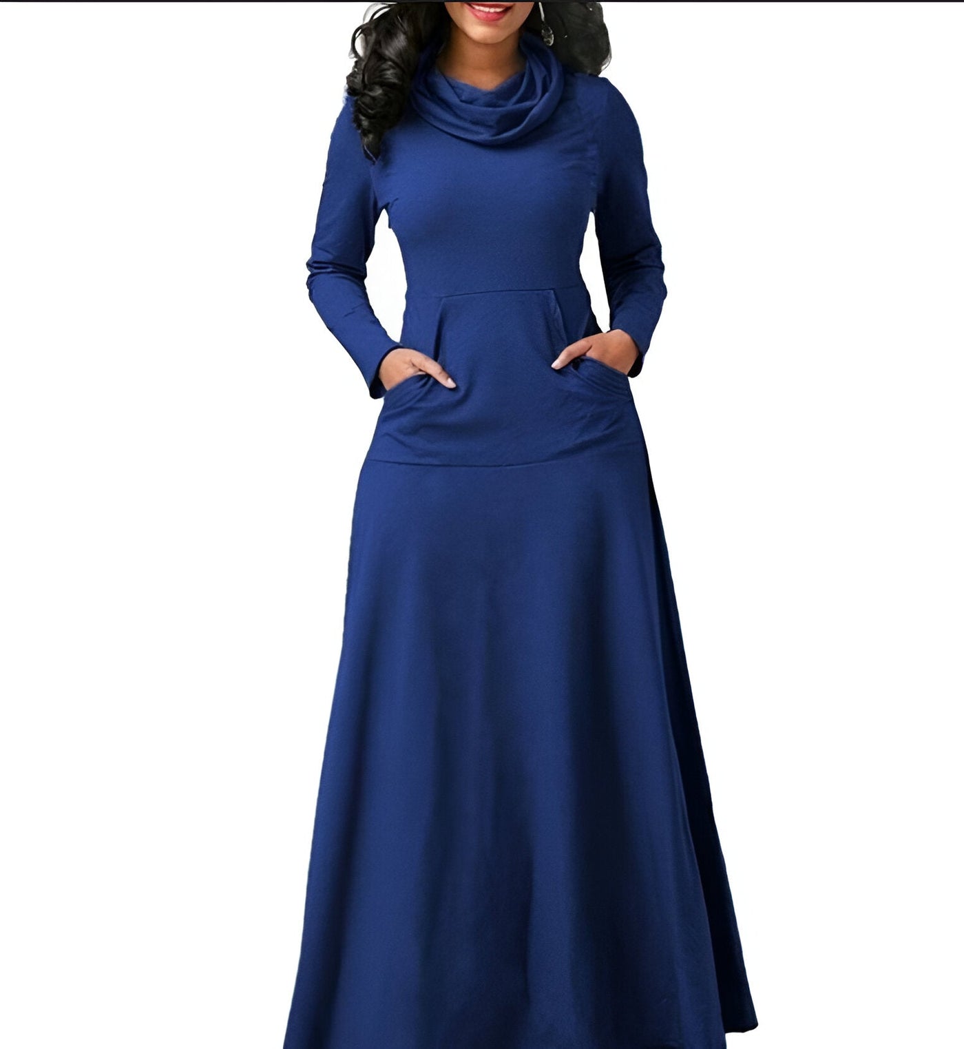Lange Mouw Maxi Jurk Voor Herfst En Winter Voor Vrouwen | Ideaal voor de lente/zomer