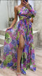Melisande - One-Shoulder Bloemenjurk