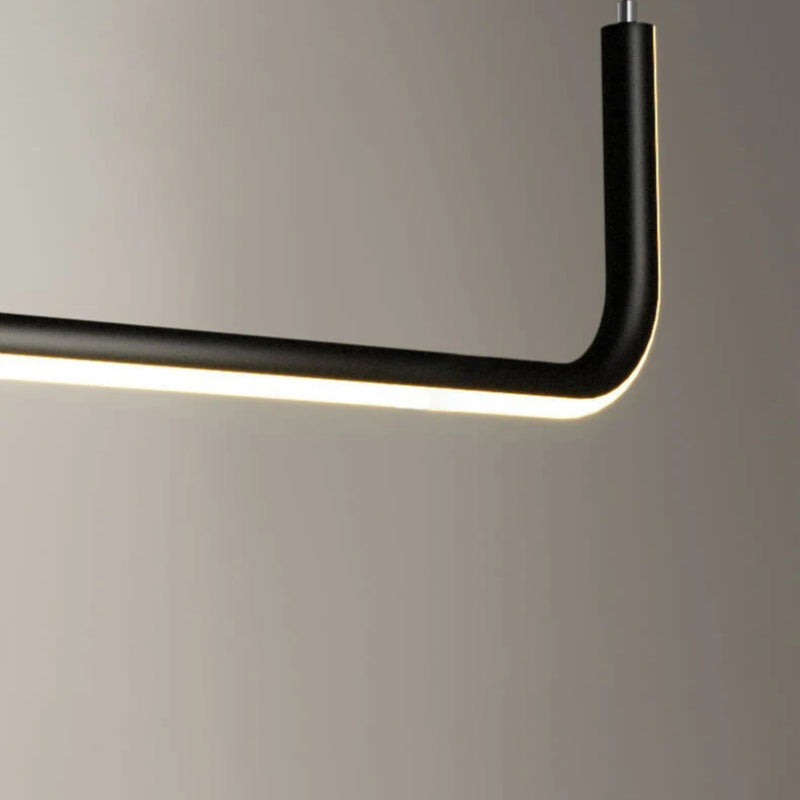 Elysian – Modern LED Pendant Light in Gold & Black