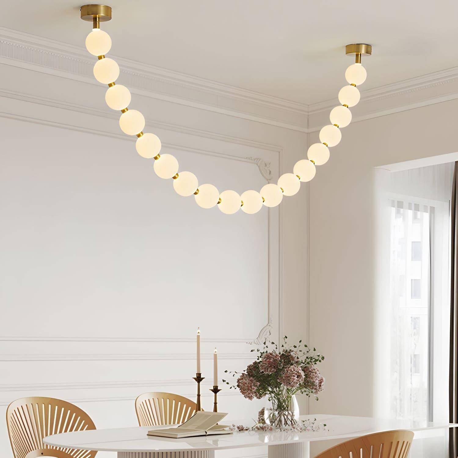 Ploura - Pearl Chandelier