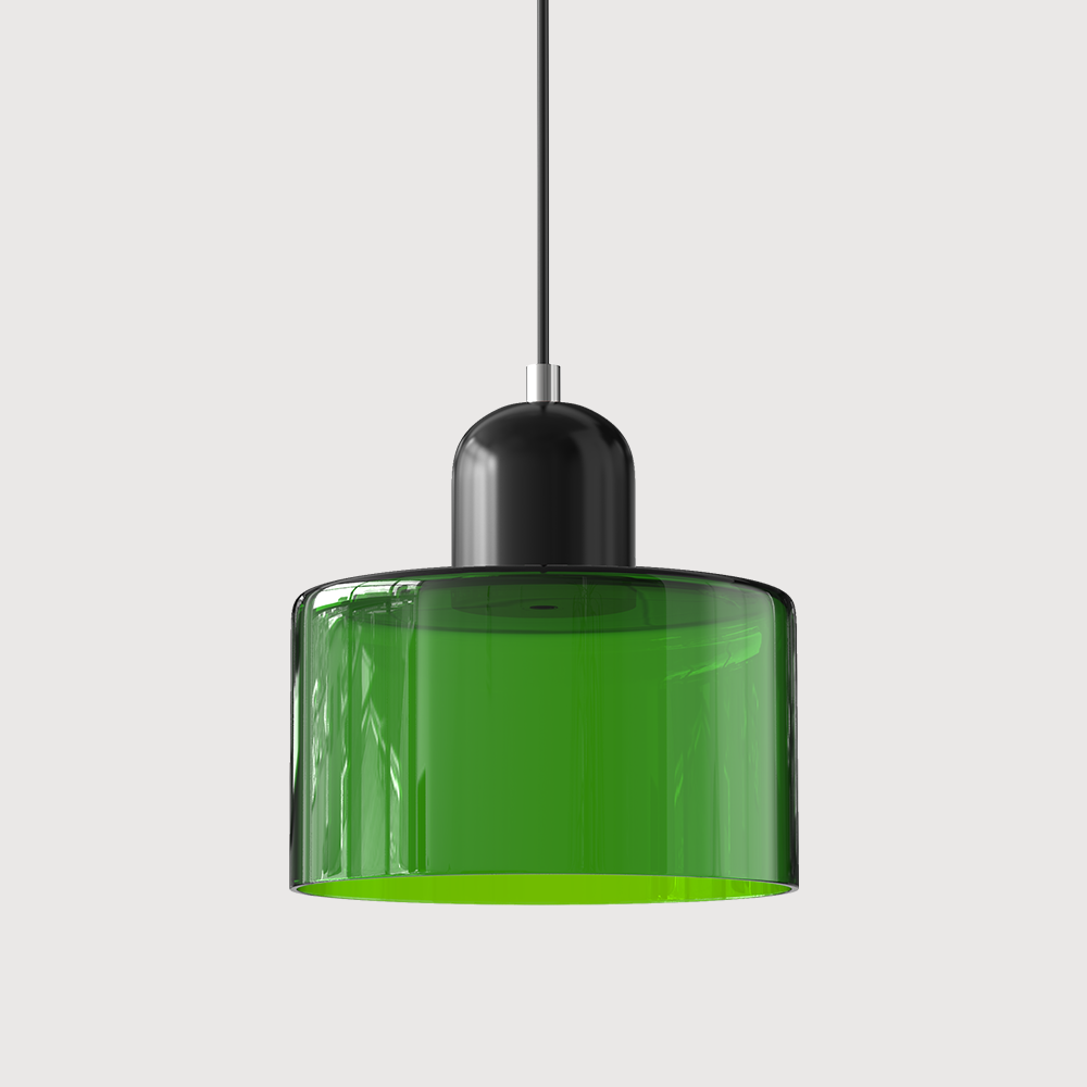 Niora – Cylindrical Glass Pendant Light