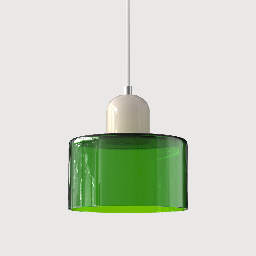 Niora – Cylindrical Glass Pendant Light
