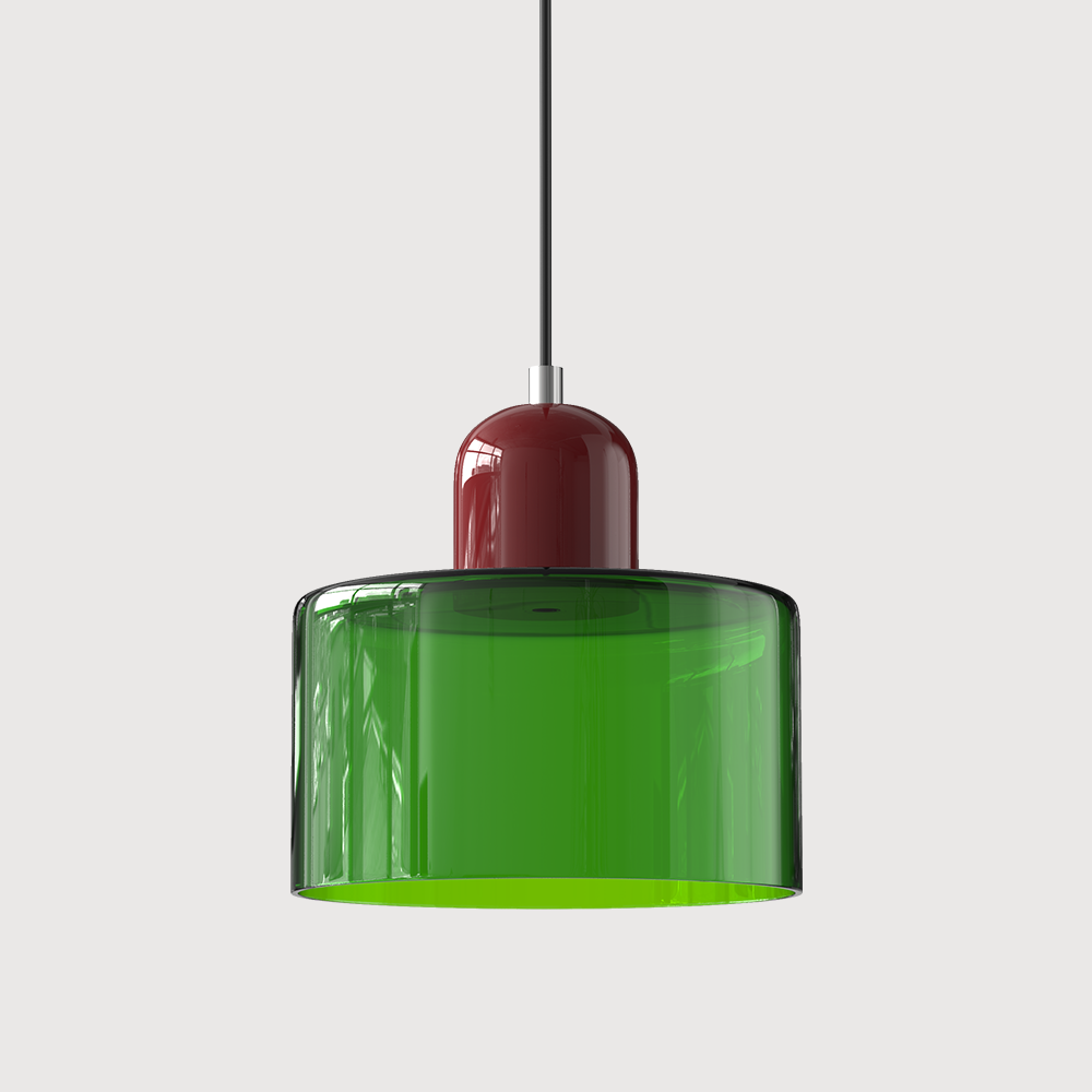 Niora – Cylindrical Glass Pendant Light