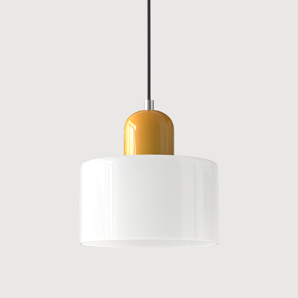 Niora – Cylindrical Glass Pendant Light