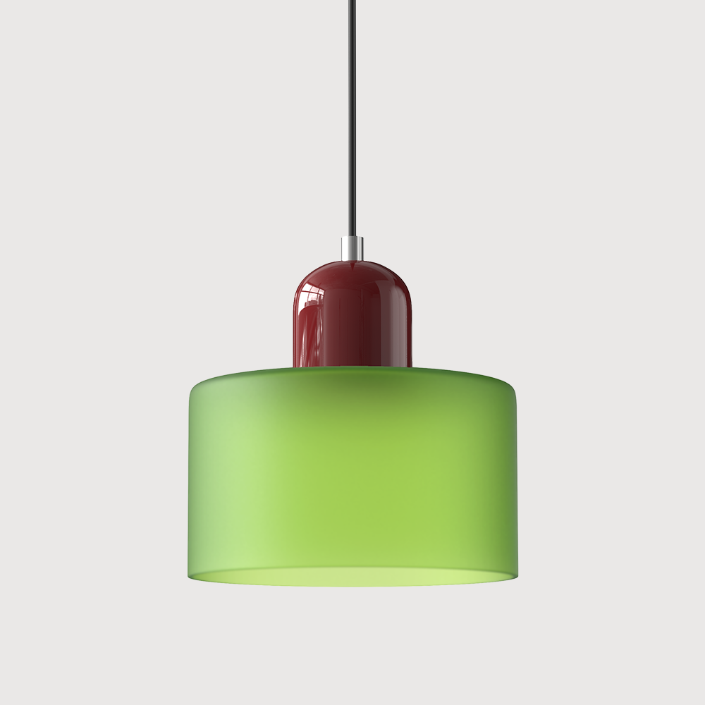 Niora – Cylindrical Glass Pendant Light
