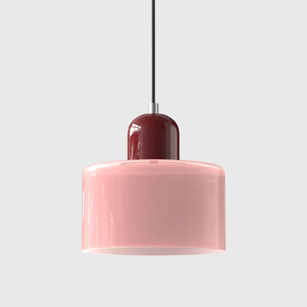 Niora – Cylindrical Glass Pendant Light