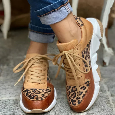 Eliana - Leopard sneakers for women