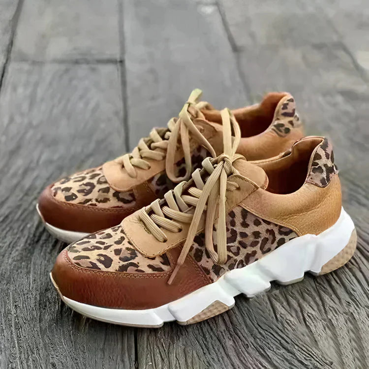 Eliana - Leopard sneakers for women