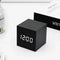 Zenvora – Digital LED Wooden Cube Alarm Clock