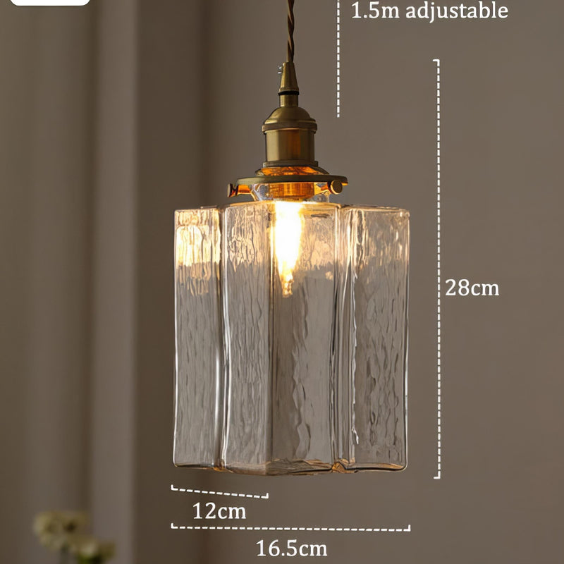 Urevyn – Retro Glass Pendant Lamp