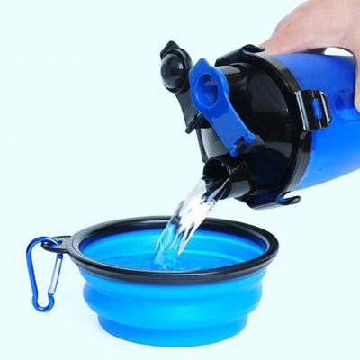 2-in-1 Reiscup met Voerbak - PawBuddy