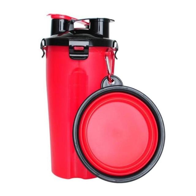 2-in-1 Reiscup met Voerbak - PawBuddy