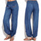 Trish - Harembroek met hoge taille