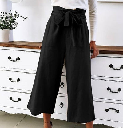 Haley - High-waisted wide-leg trousers