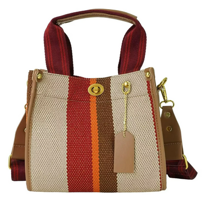Ivy - Striped Tote Bag for Women - Stylish &amp; Versatile 