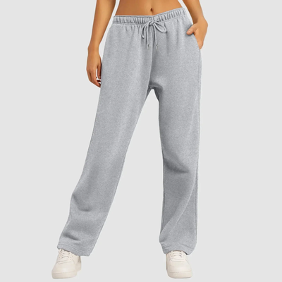 Romy – Losvallende Joggingbroek met Hoge Taille