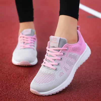 Mila | Ademende gebreide damessneakers