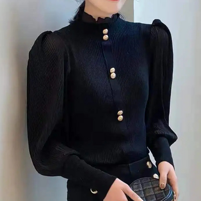 JOVANA - Elegant Knitted Top for Women