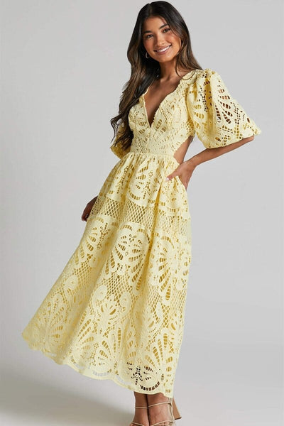 Marae - V-Hals Jurk Voor Dames - Elegant & Modieus