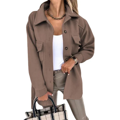 Sanne – Oversized Shacket voor Dames