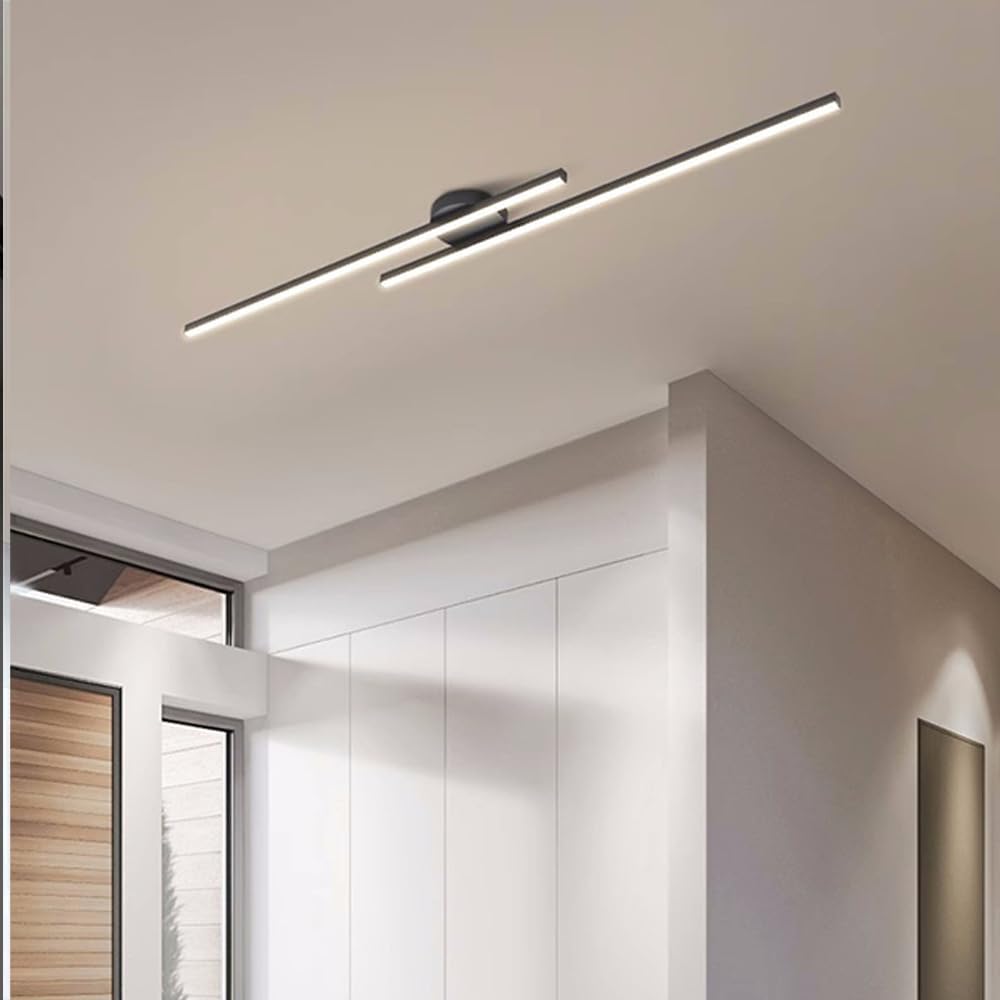 Siris - Linear Semi Flush Ceiling Light