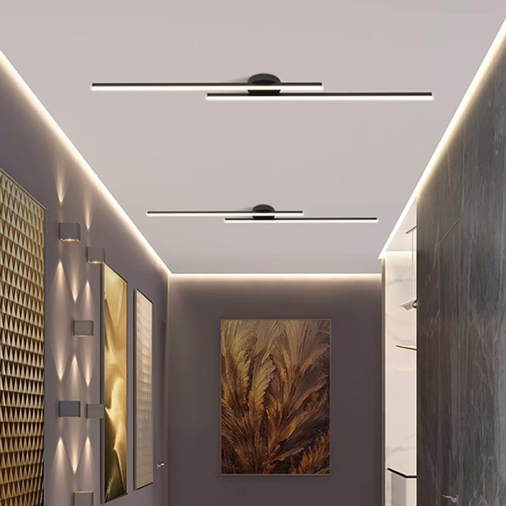 Siris - Linear Semi Flush Ceiling Light