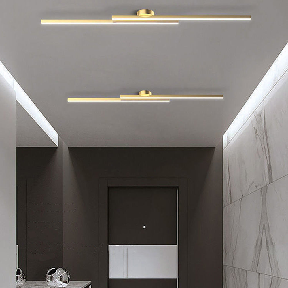 Siris - Linear Semi Flush Ceiling Light