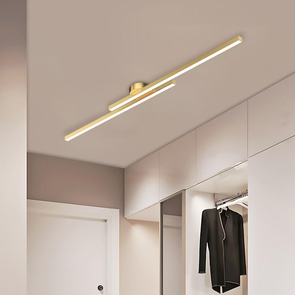 Siris - Linear Semi Flush Ceiling Light