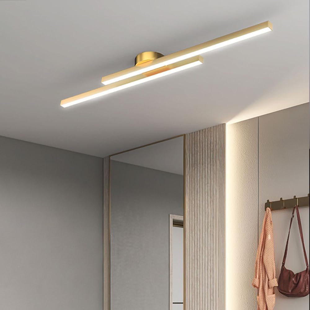 Siris - Linear Semi Flush Ceiling Light