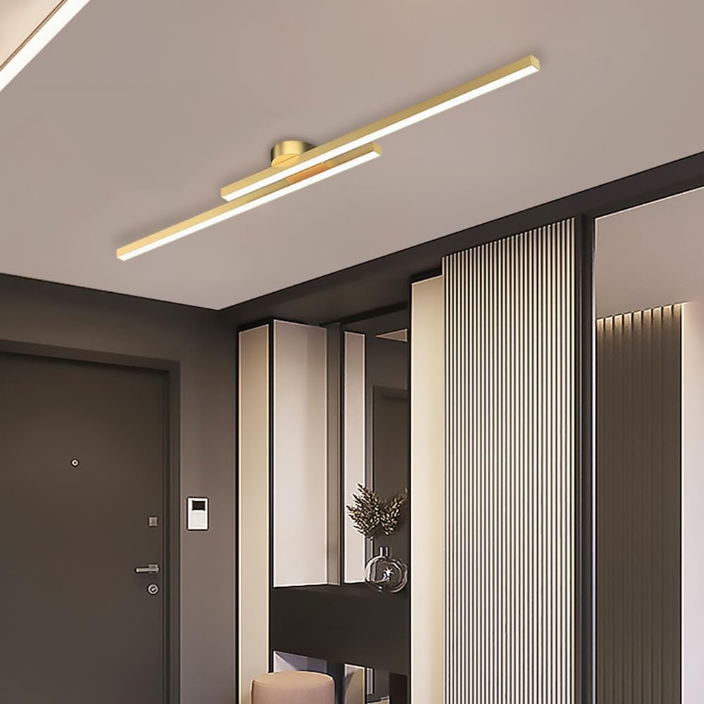 Siris - Linear Semi Flush Ceiling Light