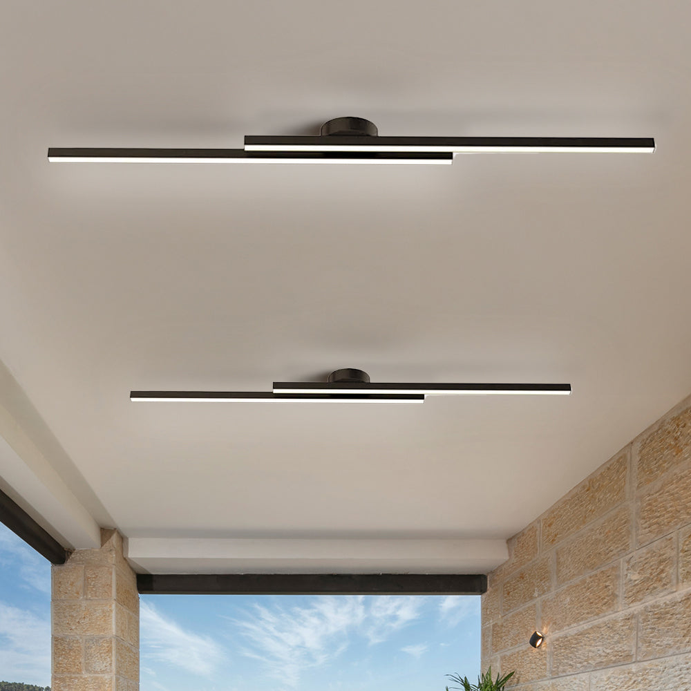 Siris - Linear Semi Flush Ceiling Light