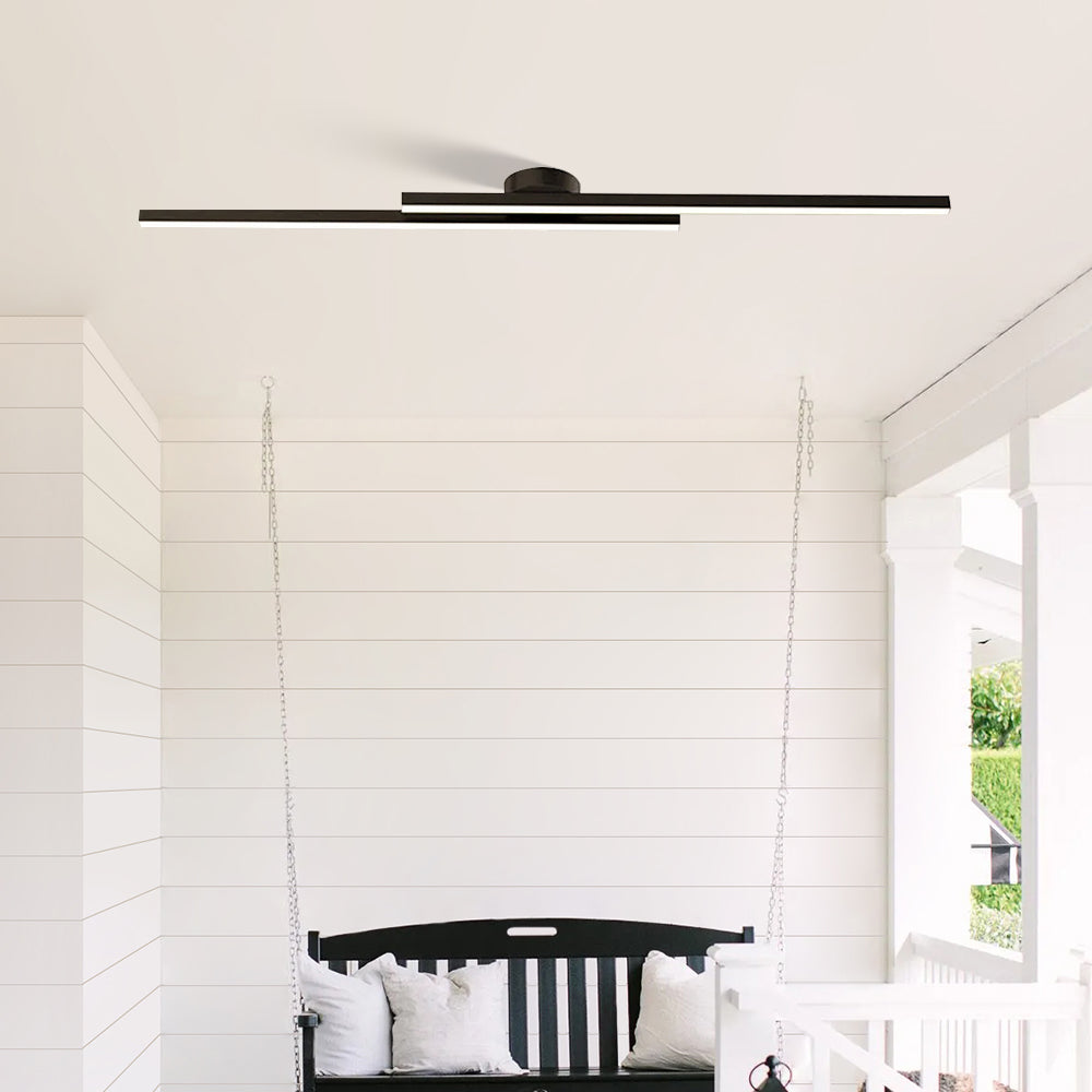 Siris - Linear Semi Flush Ceiling Light