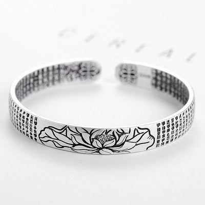 SereniteitLotus – Zilveren Lotus Armband – Kracht & Harmonie