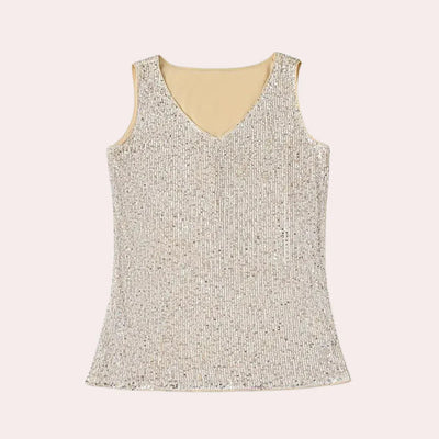Siri - Stijlvolle Glittertop voor Dames