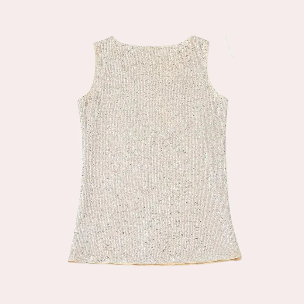 Siri - Stijlvolle Glittertop voor Dames