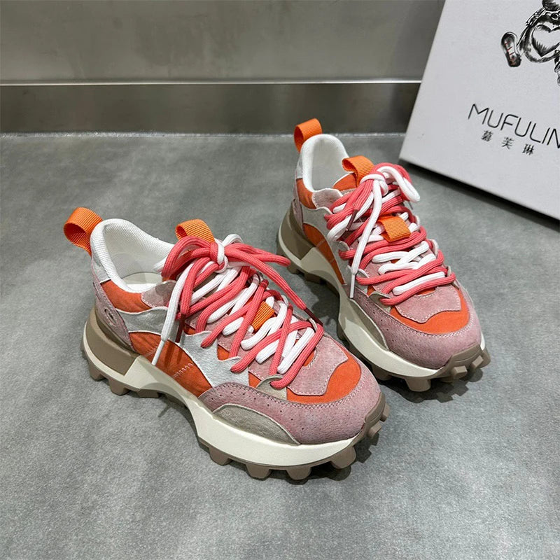 Calliope - Colorblock casual sneakers voor dames