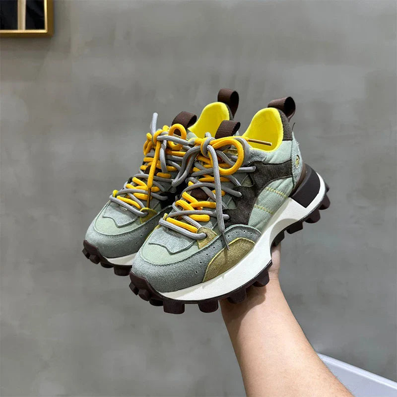 Calliope - Colorblock casual sneakers voor dames