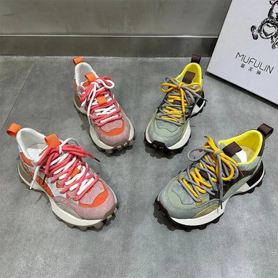 Calliope - Colorblock casual sneakers voor dames
