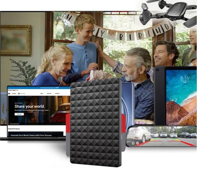 External hard drive 1 TB