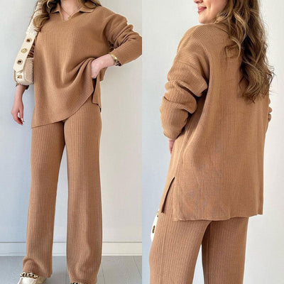 Giulietta - V-Neck Top and Wide Pants
