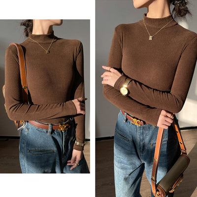 Gwyn - Elegante Geribde Coltrui voor Vrouwen