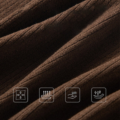 Gwyn - Elegante Geribde Coltrui voor Vrouwen