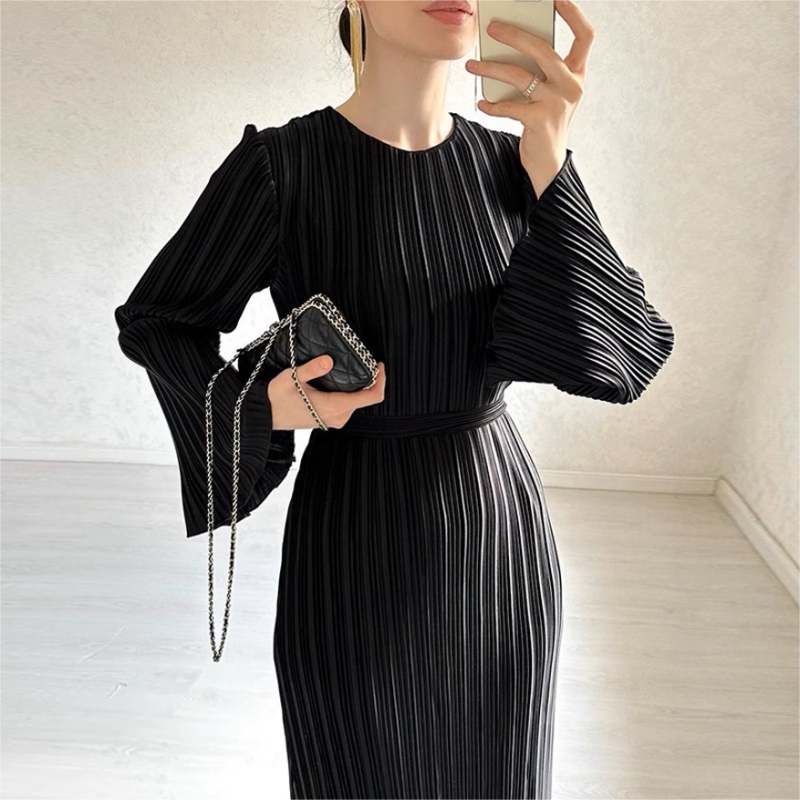 Seren - Elegante Geknoopte Jurk voor Vrouwen