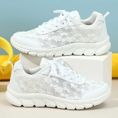 Felicity - Breathable Sneakers with Round Toes