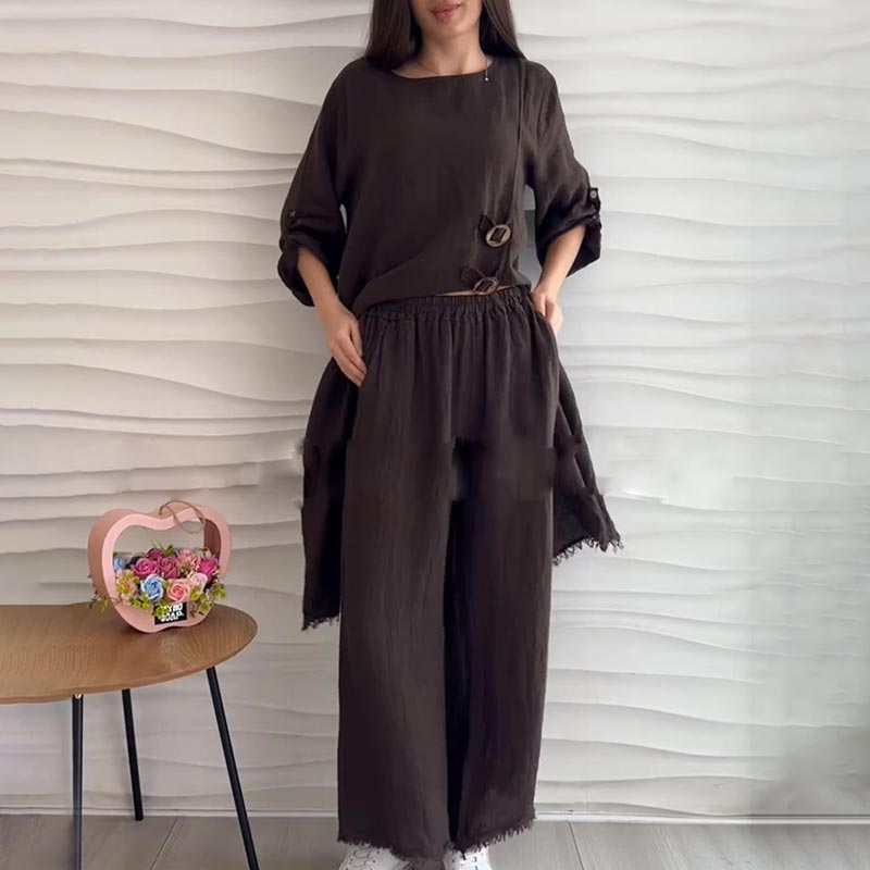 Zoella - Stijlvolle Outfitset met ruches voor Vrouwen