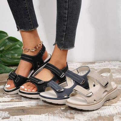 Delfina - Trendy Band Sandalen voor Vrouwen