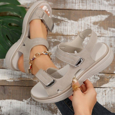 Delfina - Trendy Band Sandalen voor Vrouwen