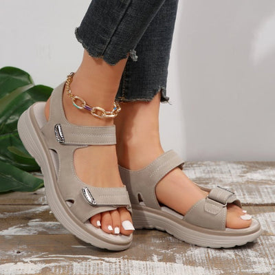 Delfina - Trendy Band Sandalen voor Vrouwen
